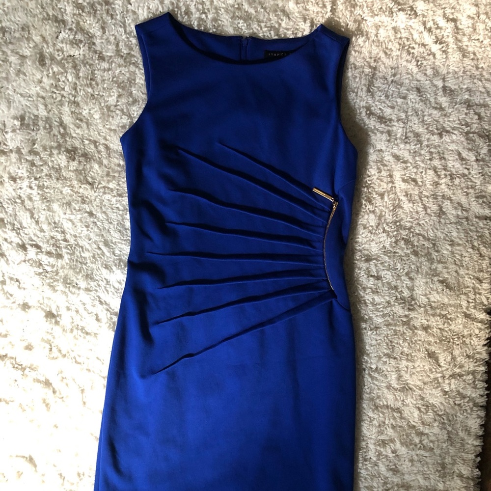 Blue dress